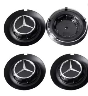 WhatsApp Image 2026-05-12 at 11.17.30 PM Mercedes-Benz AMG G-Class Wheel Center Cap Hub Covers Matte Black 147mm