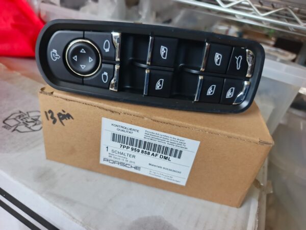 Porsche Electric Power Window Master Control Switch – Macan, Panamera & Cayenne